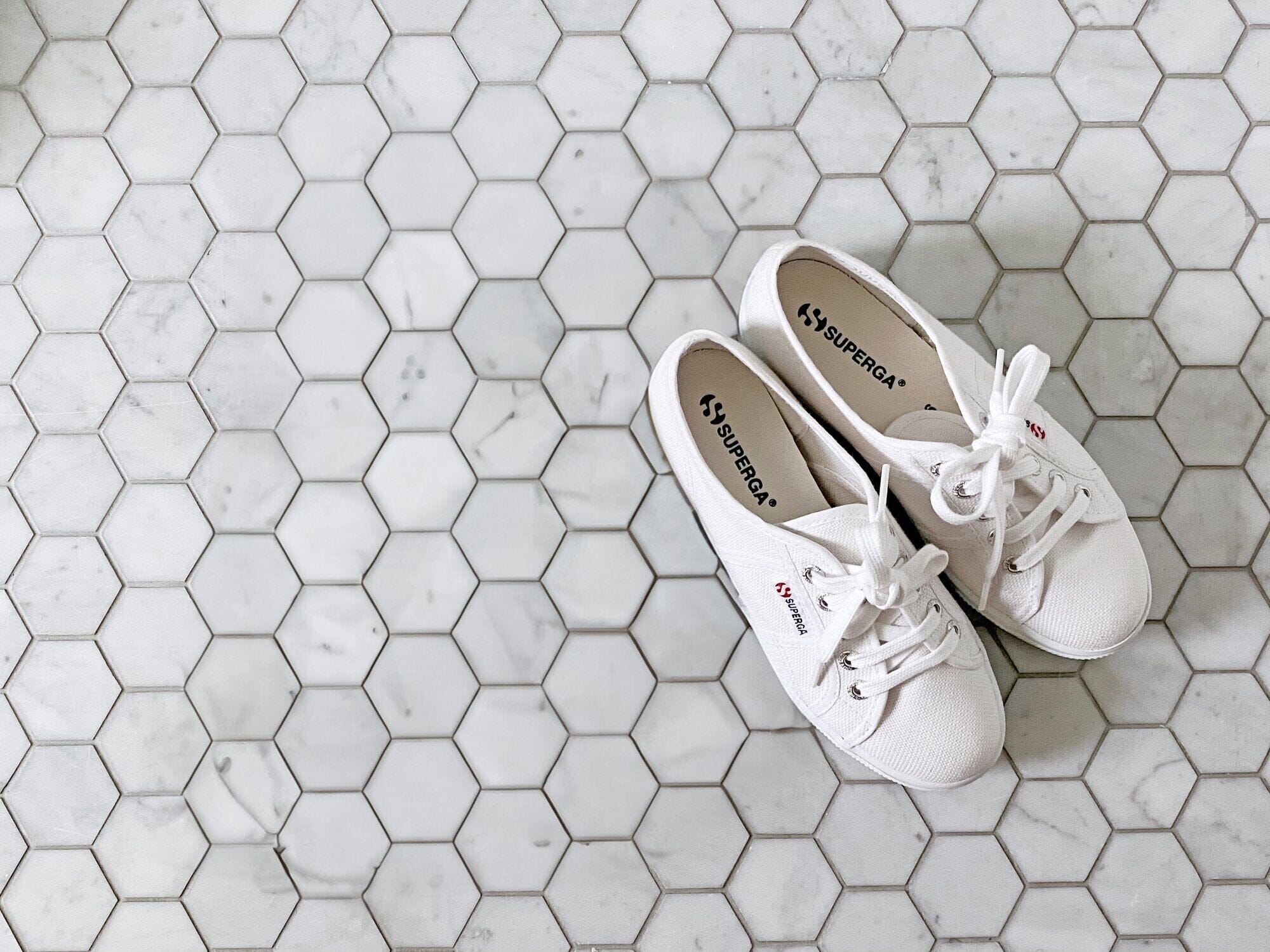 How to clean white superga best sale