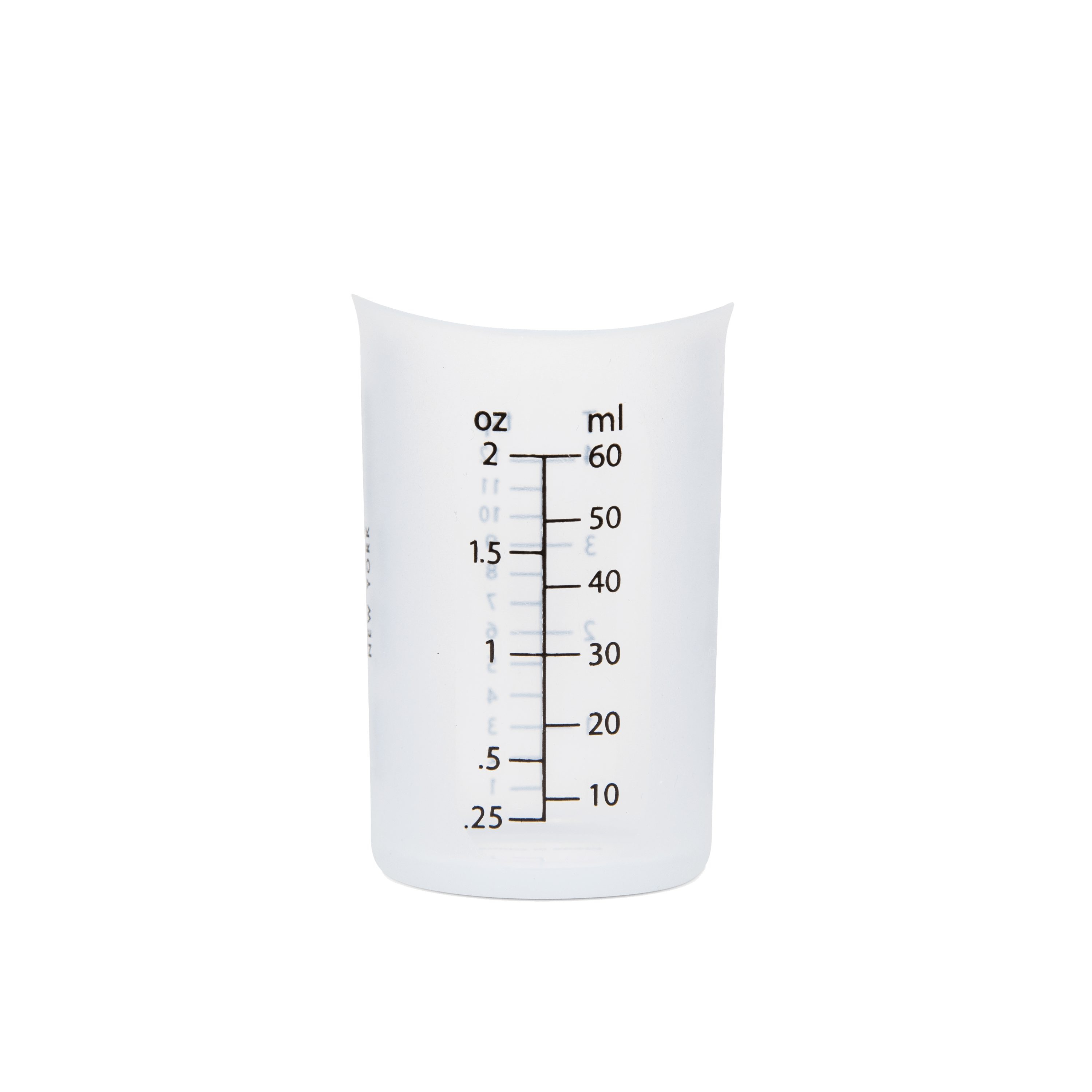 Need cup to measure liquid laundry detergent in milliliters of