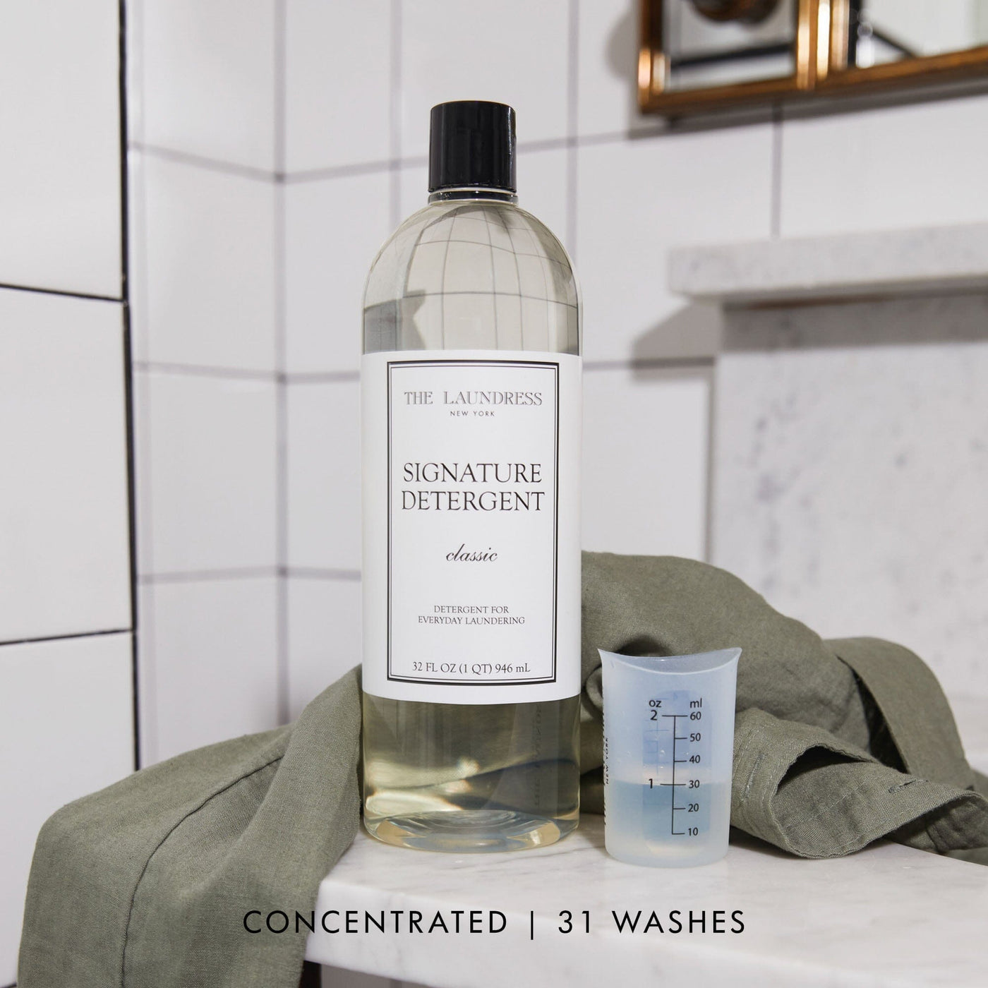 Classic Signature Detergent & Fabric Spray Set The Laundress