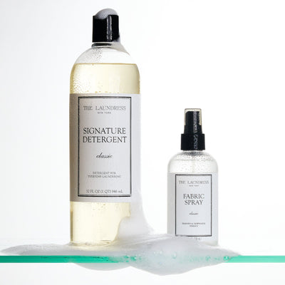 Classic Signature Detergent & Fabric Spray Set The Laundress