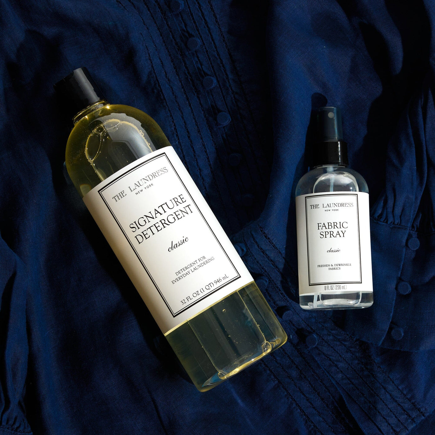 Classic Signature Detergent & Fabric Spray Set The Laundress