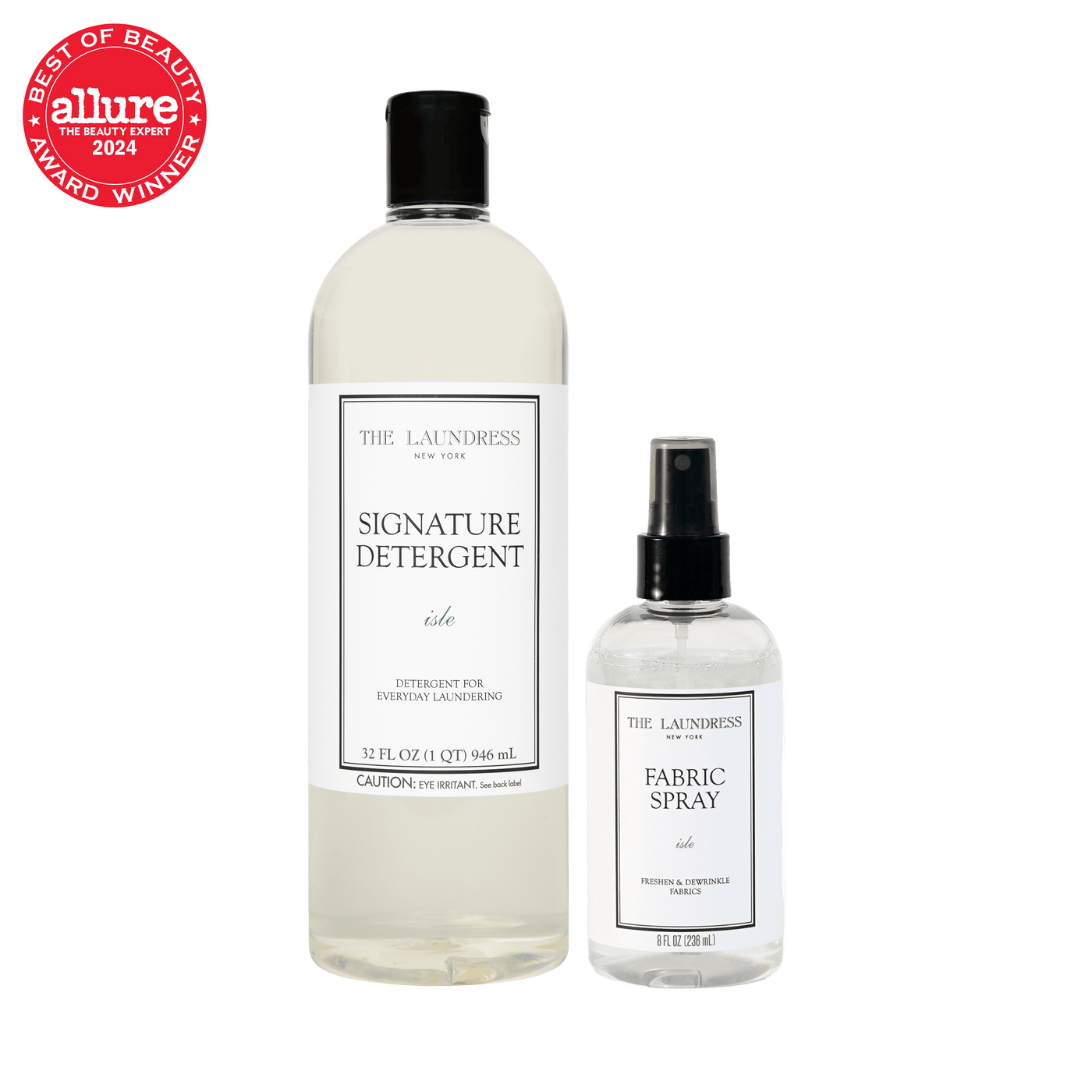 Isle Signature Detergent & Fabric Spray Set The Laundress